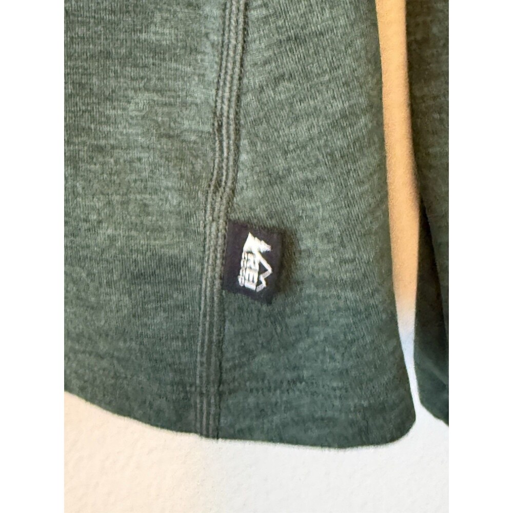 REI Co-op Women's Midweight Base Layer Half-Zip Long Sleeve Top 1X Green Outdoor - Picture 3 of 8